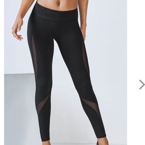 Fabletics Leggings with Mesh Detail Size Small